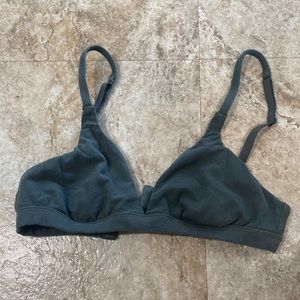 Skims cotton triangle bra